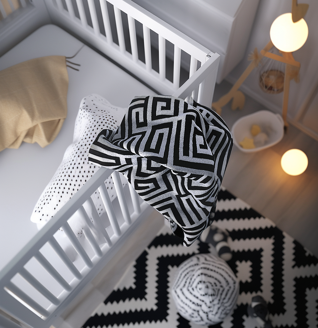 Maze Knit Blanket